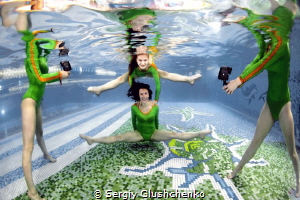 green swimmer by Sergiy Glushchenko 